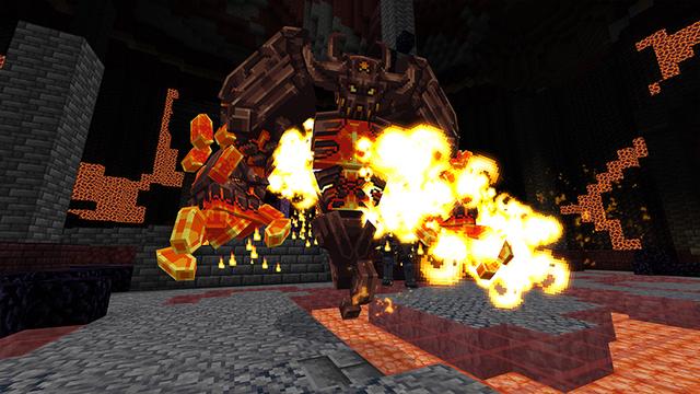 Screenshot of the Minecraft Bedrock Marketplace product Hide or Hunt by RyanNotBrian created by Razzleberries.