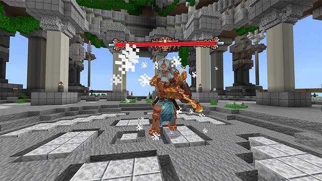 Screenshot of the Minecraft Bedrock Marketplace product Hide or Hunt by RyanNotBrian created by Razzleberries.