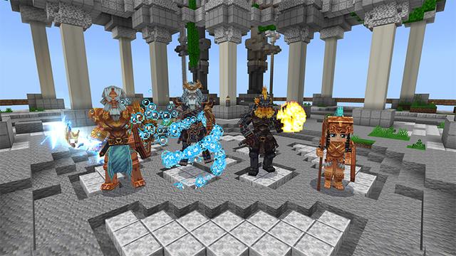 Screenshot of the Minecraft Bedrock Marketplace product Hide or Hunt by RyanNotBrian created by Razzleberries.