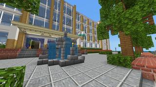 Screenshot of the Minecraft Bedrock Marketplace product High School a Role-play Map created by Razzleberries.