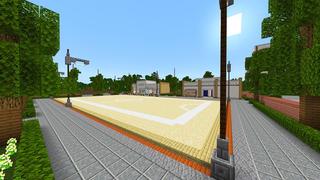 Screenshot of the Minecraft Bedrock Marketplace product High School a Role-play Map created by Razzleberries.