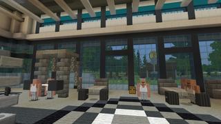 Screenshot of the Minecraft Bedrock Marketplace product Hitting the Gym created by Razzleberries.