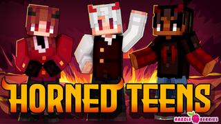 Thumbnail of the Minecraft Bedrock Marketplace product Horned Teens created by Razzleberries.