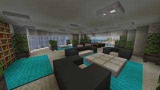 Screenshot of the Minecraft Bedrock Marketplace product Ice Cliff Arctic House created by Razzleberries.