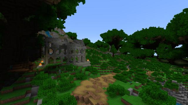 Screenshot of the Minecraft Bedrock Marketplace product Isle of Draco created by Razzleberries.
