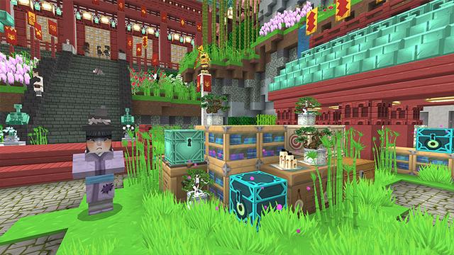 Screenshot of the Minecraft Bedrock Marketplace product Japan Toon Paradise created by Razzleberries.