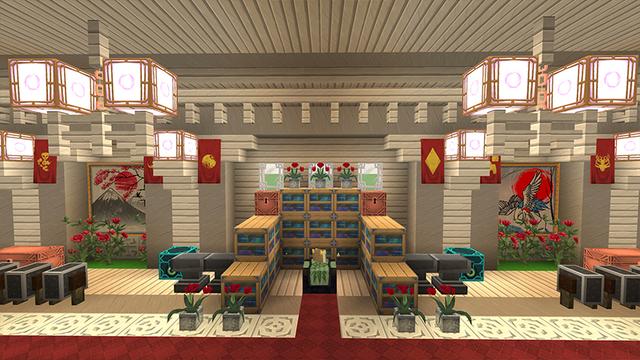 Screenshot of the Minecraft Bedrock Marketplace product Japan Toon Paradise created by Razzleberries.