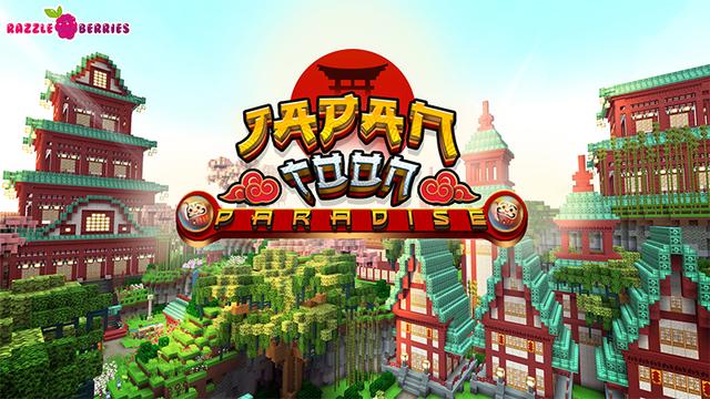 Thumbnail of the Minecraft Bedrock Marketplace product Japan Toon Paradise created by Razzleberries.