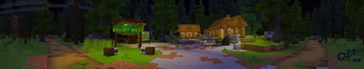 Panorama of the Minecraft Bedrock Marketplace product Jukebox Head created by Razzleberries.