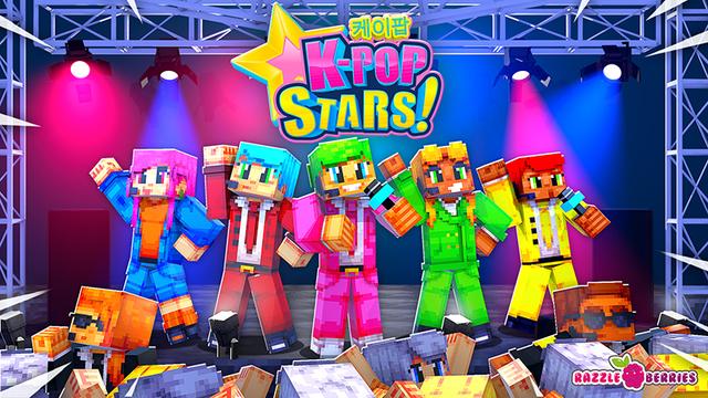 Thumbnail of the Minecraft Bedrock Marketplace product K-pop Stars! created by Razzleberries.
