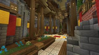 Screenshot of the Minecraft Bedrock Marketplace product Kenopan: Forem City created by Razzleberries.