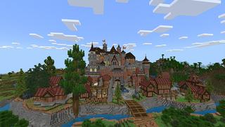 Screenshot of the Minecraft Bedrock Marketplace product Kingdom of Valoria created by Razzleberries.