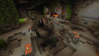 Screenshot of the Minecraft Bedrock Marketplace product Landing in the Unknown created by Razzleberries.