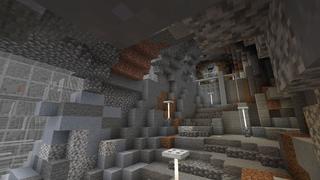 Screenshot of the Minecraft Bedrock Marketplace product Landing in the Unknown created by Razzleberries.