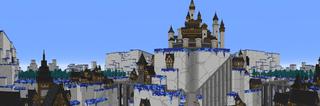 Panorama of the Minecraft Bedrock Marketplace product Legendary Kingdom created by Razzleberries.