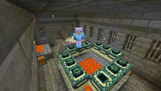 Screenshot of the Minecraft Bedrock Marketplace product Level=Border created by Razzleberries.