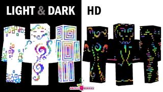 Thumbnail of the Minecraft Bedrock Marketplace product Light & Dark HD created by Razzleberries.