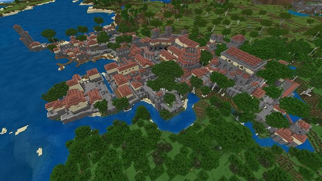Screenshot of the Minecraft Bedrock Marketplace product Little Spider Italy created by Razzleberries.