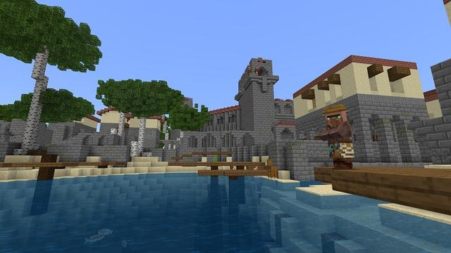 Screenshot of the Minecraft Bedrock Marketplace product Little Spider Italy created by Razzleberries.