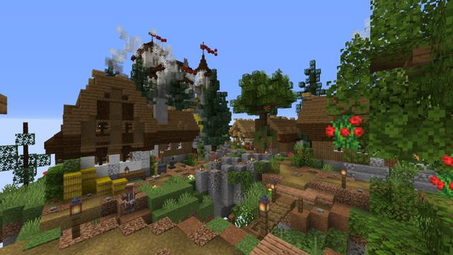 Screenshot of the Minecraft Bedrock Marketplace product Lords of the Isles created by Razzleberries.