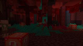 Screenshot of the Minecraft Bedrock Marketplace product Lucky Block Castles created by Razzleberries.