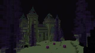 Screenshot of the Minecraft Bedrock Marketplace product Lucky Block Castles created by Razzleberries.