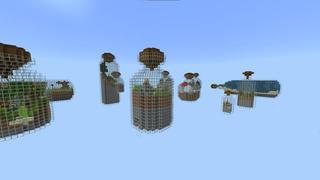 Screenshot of the Minecraft Bedrock Marketplace product Lucky Jars created by Razzleberries.