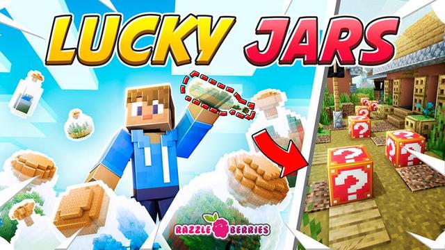 Thumbnail of the Minecraft Bedrock Marketplace product Lucky Jars created by Razzleberries.