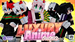 Thumbnail of the Minecraft Bedrock Marketplace product Luxury Anime Outfits created by Razzleberries.