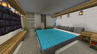 Screenshot of the Minecraft Bedrock Marketplace product Luxury Beachside Mansion created by Razzleberries.