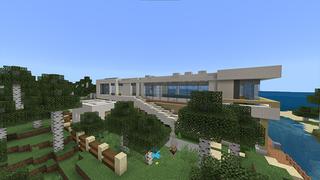 Screenshot of the Minecraft Bedrock Marketplace product Luxury Beachside Mansion created by Razzleberries.