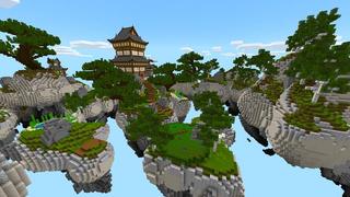 Screenshot of the Minecraft Bedrock Marketplace product Magic Skies Anime created by Razzleberries.