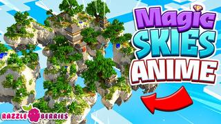 Thumbnail of the Minecraft Bedrock Marketplace product Magic Skies Anime created by Razzleberries.