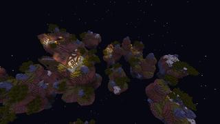 Screenshot of the Minecraft Bedrock Marketplace product Magic Skies Canyon created by Razzleberries.