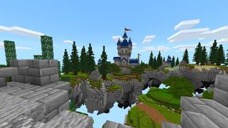 Screenshot of the Minecraft Bedrock Marketplace product Magic Skies Castle created by Razzleberries.