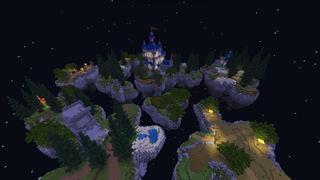 Screenshot of the Minecraft Bedrock Marketplace product Magic Skies Castle created by Razzleberries.