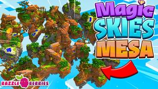 Thumbnail of the Minecraft Bedrock Marketplace product Magic Skies Mesa created by Razzleberries.