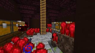 Screenshot of the Minecraft Bedrock Marketplace product Magic Skies Nether created by Razzleberries.