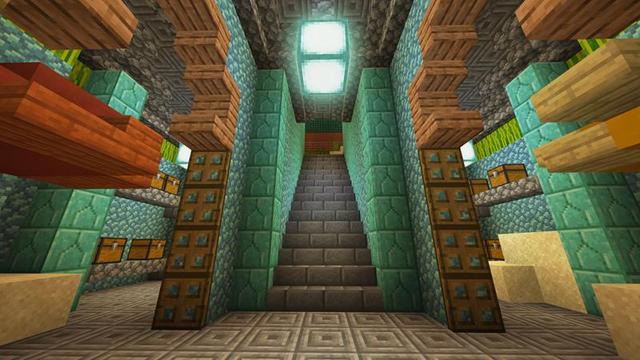Screenshot of the Minecraft Bedrock Marketplace product Magic Skies Ocean created by Razzleberries.