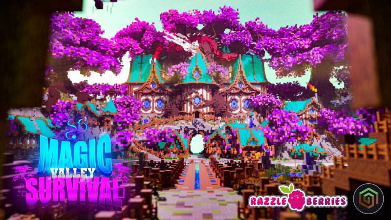 Magic Valley Survival by Razzleberries | CHUNK - Minecraft Bedrock ...