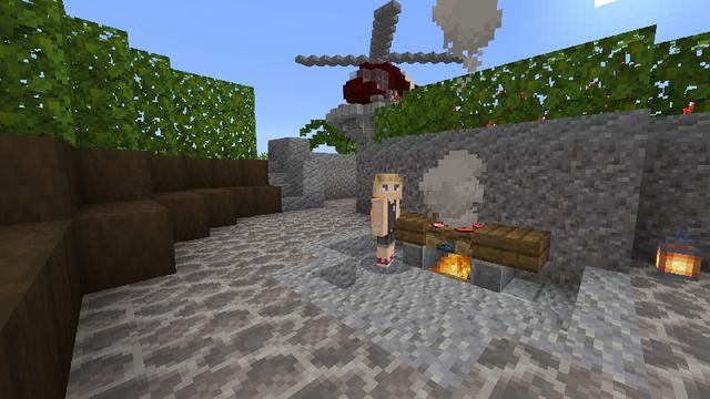Screenshot of the Minecraft Bedrock Marketplace product Mansion Getaway created by Razzleberries.