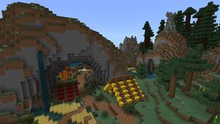 Screenshot of the Minecraft Bedrock Marketplace product MC But: Water Burns created by Razzleberries.