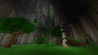 Screenshot of the Minecraft Bedrock Marketplace product MC But: You Fear the Dark created by Razzleberries.