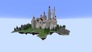 Screenshot of the Minecraft Bedrock Marketplace product Medieval Floating Kingdom created by Razzleberries.