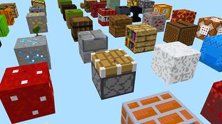 Screenshot of the Minecraft Bedrock Marketplace product Mega Blocks 2 created by Razzleberries.