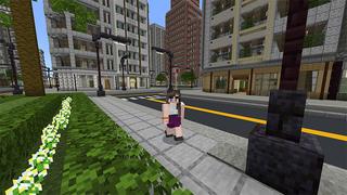 Screenshot of the Minecraft Bedrock Marketplace product Mega City created by Razzleberries.