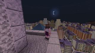 Screenshot of the Minecraft Bedrock Marketplace product Mega City created by Razzleberries.