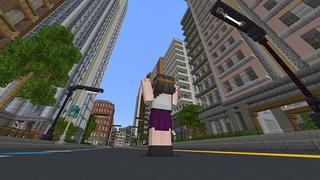 Screenshot of the Minecraft Bedrock Marketplace product Mega City created by Razzleberries.