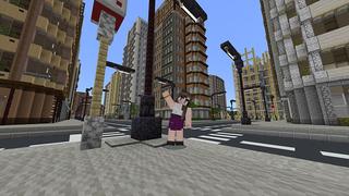 Screenshot of the Minecraft Bedrock Marketplace product Mega City created by Razzleberries.