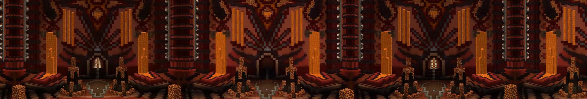 Panorama of the Minecraft Bedrock Marketplace product Mega Dungeon Crawler created by Razzleberries.